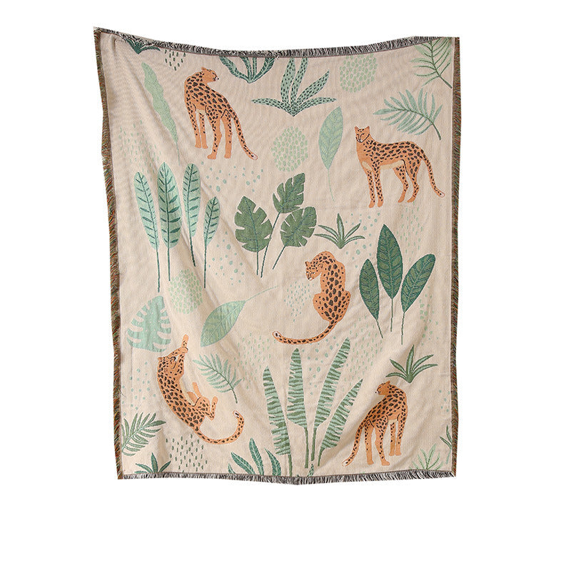 Artistic Sketch Throw Blanket, Camping Blanket, Leisure Blanket, Nap Blanket, Sofa Throw, Picnic Blanket, Bed End Blanket