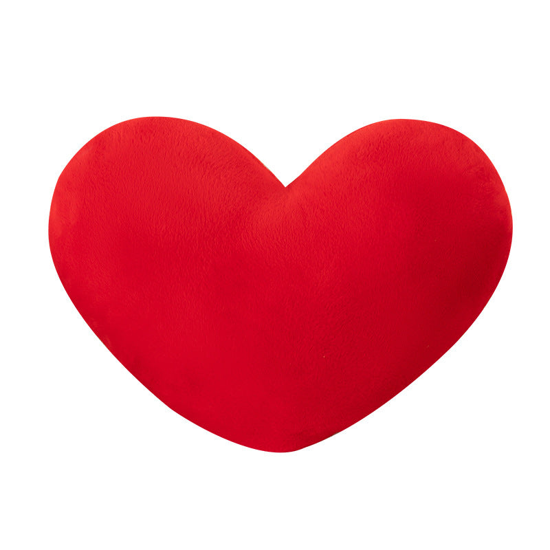 Heart-shaped Plush Pillow Cushion for Dance Valentine's Day Wedding and Couple Gifts